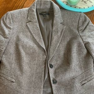 Ann Taylor grey  blazer